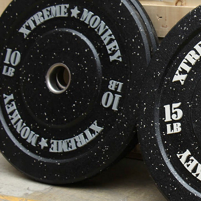 XM Fitness Crumb Rubber Bumper Plates XM Fitness Variant(s) - LBWeight 10-crumb