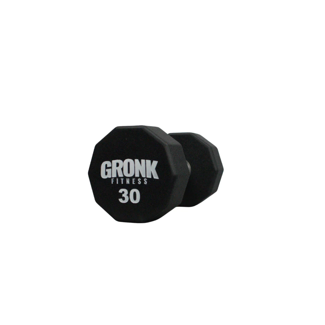 Gronk 10 Sided Urethane Dumbbells 30 lb Gronk Fitness Products Variant(s) - LBWeight 30_bb317cf2-54f8-43d6-b8c2-be9fc399b6f8