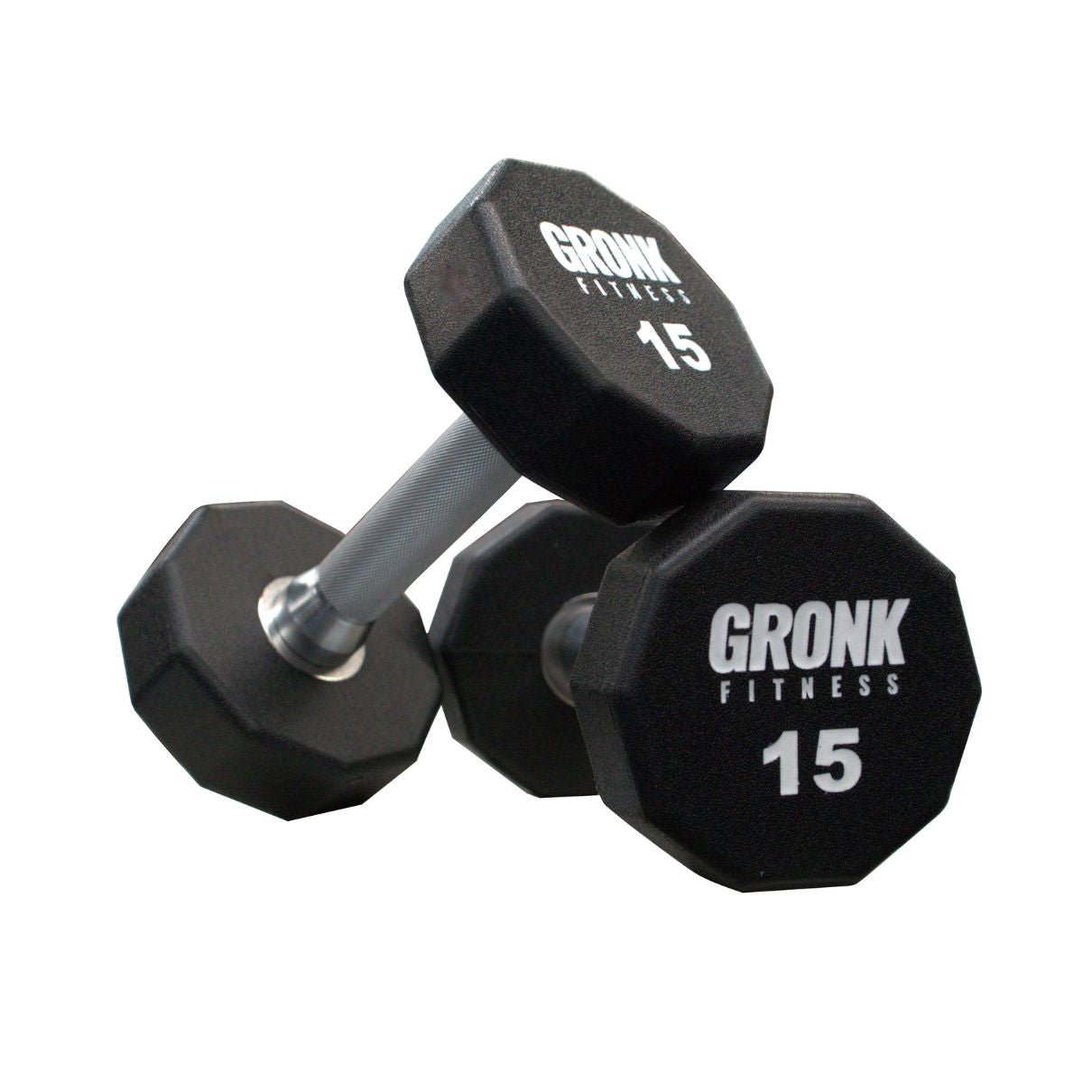 Gronk Fitness 10 sided Urethane Dumbbells (5lb-100lb) Set - Final Stock Gronk Fitness Products Dumbbells 5_83a3b4eb-60b3-4e16-98ef-95329b7f2fd2