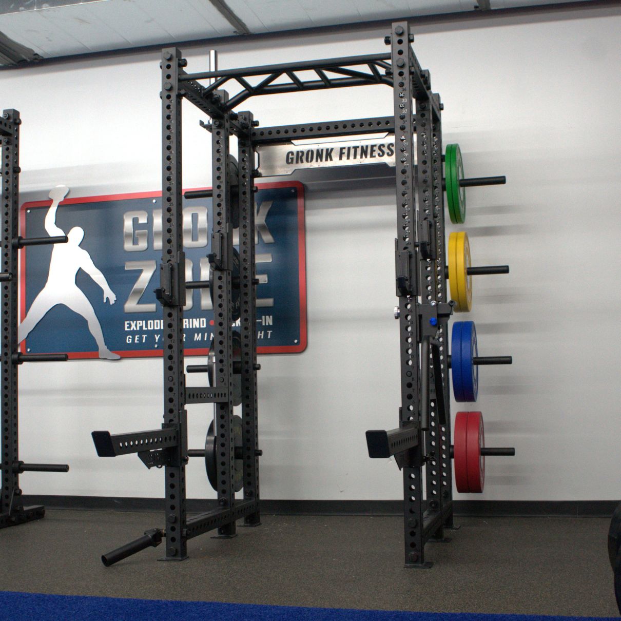 Gronk Fitness Gridiron Full Power Rack Gronk Fitness Products Racks, Advanced or with Add on Included 5_tu7dye