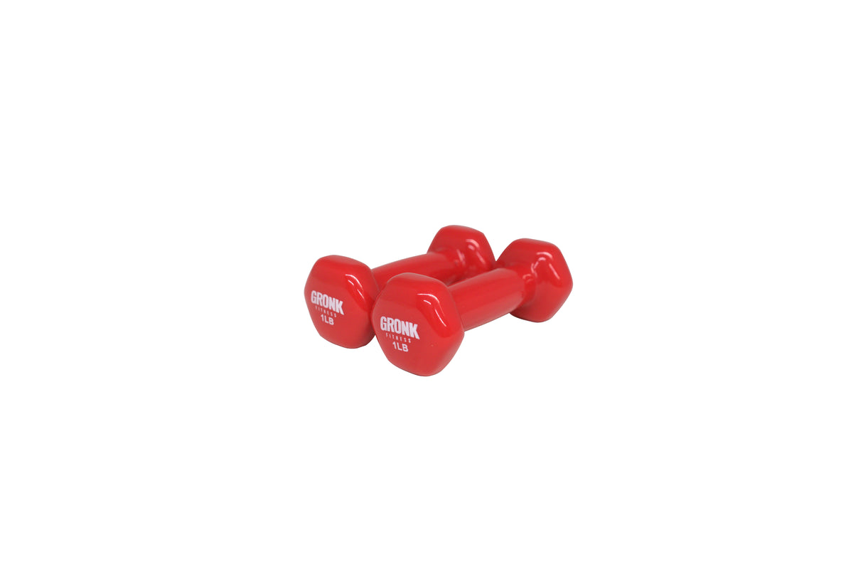 Gronk Fitness Vinyl Hex Dumbbells 1 lb Gronk Fitness Products Variant(s) - LBWeight 9f5694de-490a-f011-8426-0afff11ba501_1201-G1_.