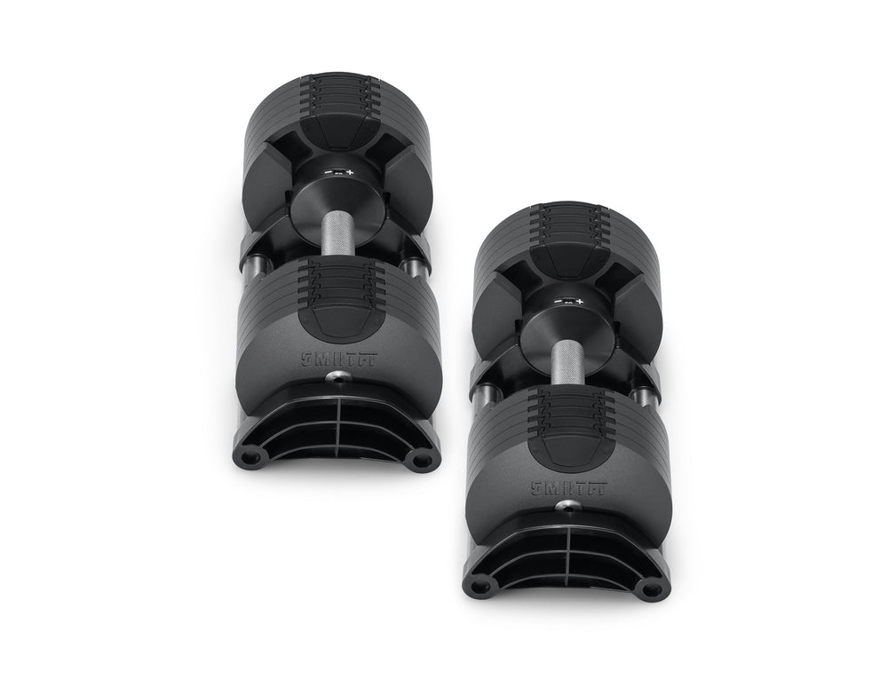 SMRTFT NÜOBELL 50lb Adjustable Dumbbell Set SMRTFT Variant(s) - Color BLACK_50_MBS5007