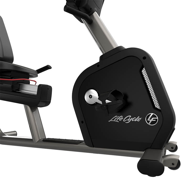 Life Fitness Club Series+ Recumbent Bike W/ X Console - Final Stock Life Fitness Bike; Recumbent ClubSeriesPlus-RecumbentBike-Pedal