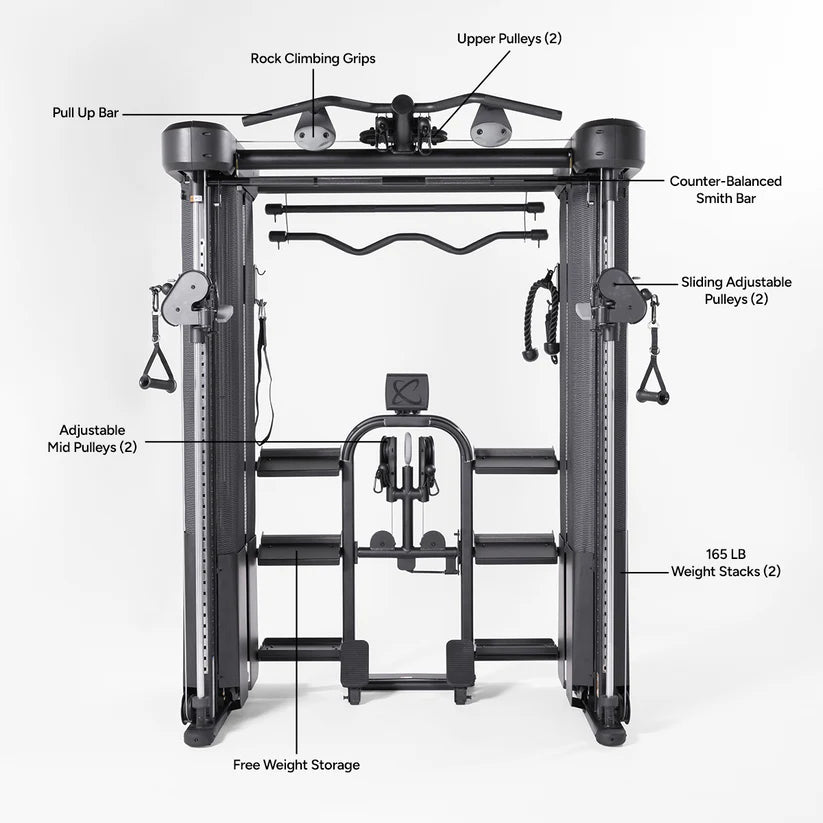 Inspire Series FT2 PRO Smith Functional Trainer Inspire Home Gym, labor intensive installation FT2-PRO_FEATURES_1200x1200_1_hkl6na_f6e200f0-b26f-4ad8-96c0-4d1b1c3c7495