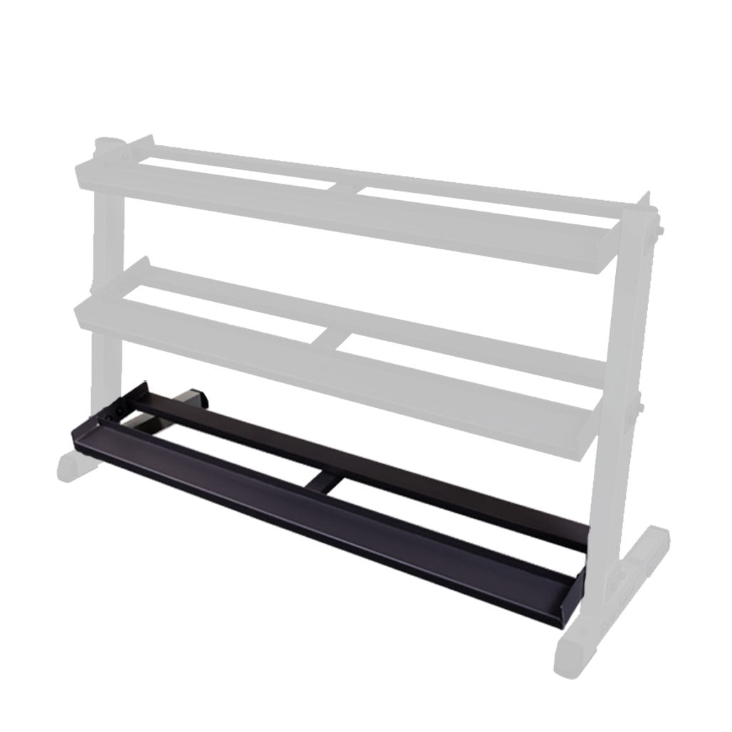 Optional 3rd tier Dumbbell Shelf for Rack (GDR60B) Body Solid Rack Addon Bolton GDRT6-Fade-1028px
