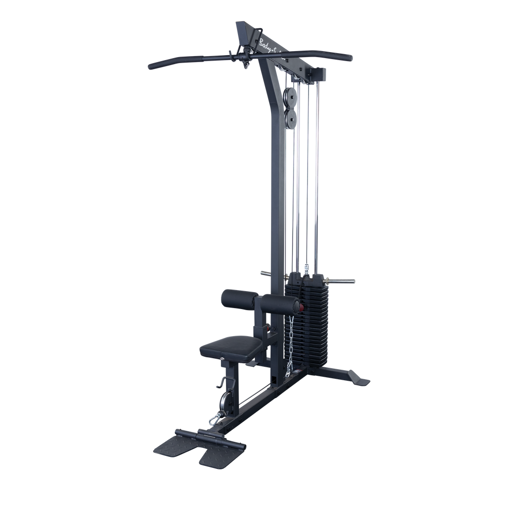 Body-Solid GLM85B Lat/Low Row Machine three-quarter view