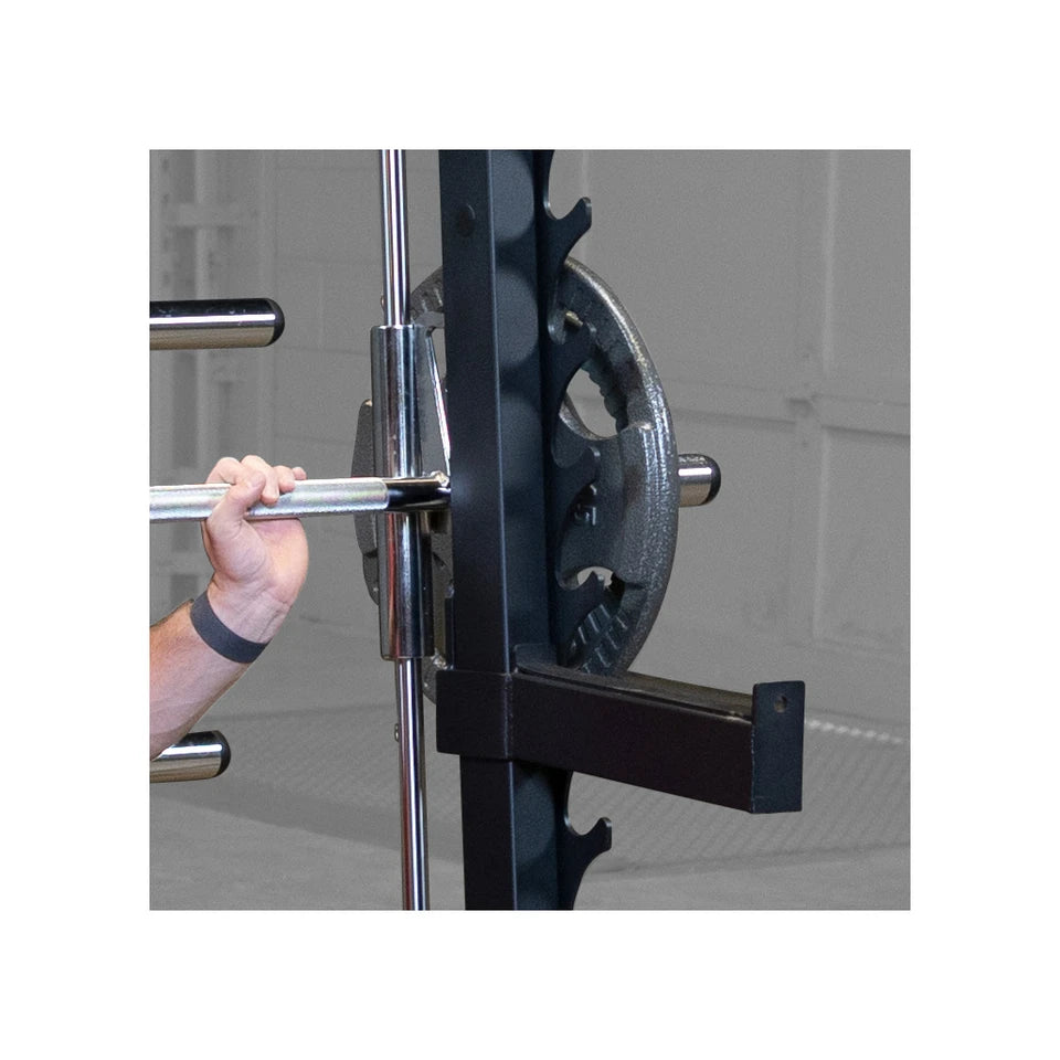 Body Solid GS348B Series 7 Smith Machine Body Solid Simple Basic Half / Power Rack, Smith GS348B_IMGL3483__68667.1735662627