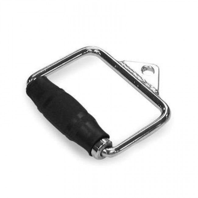 Deluxe Stirrup Handle w/ Rubber Ergo Grip Gronk Fitness Products Cable attachments Gronk-Fitness-pro-grip-stirrup-handle-single-d-rubber_1