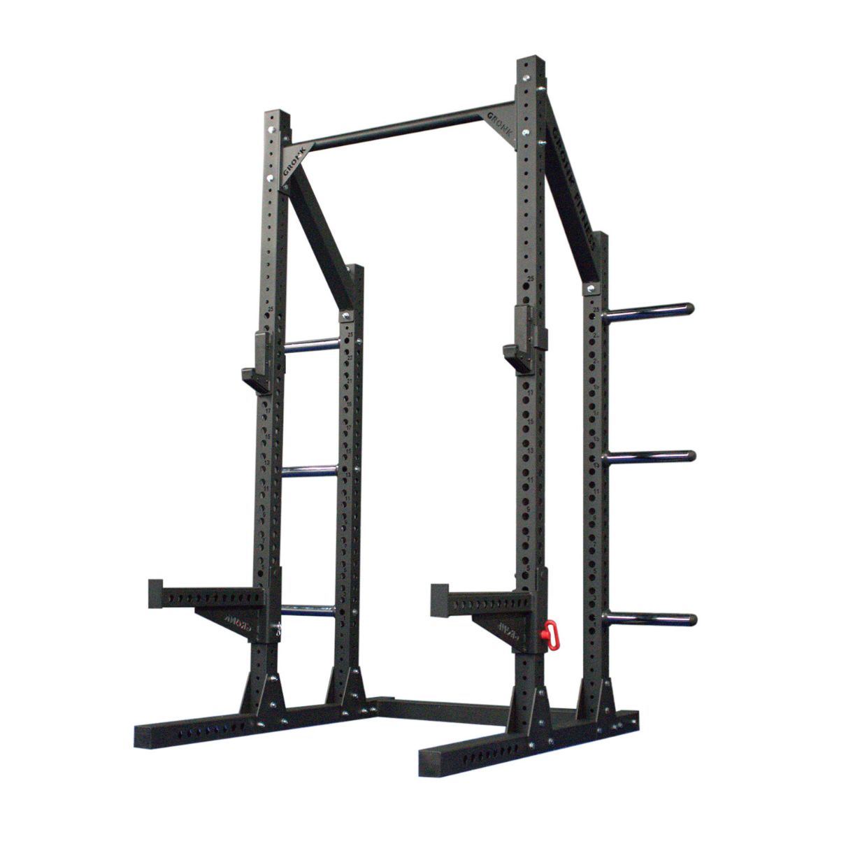Gronk Fitness Commercial Half Rack - Final Stock Gronk Fitness Products Squat Rack , Smith add-on Gronk_Fitness_Half_Rack-Side_Profile_White_Background_1800x1800_31d1dbcd-b7c2-4bb2-91fe-4665a0f94670
