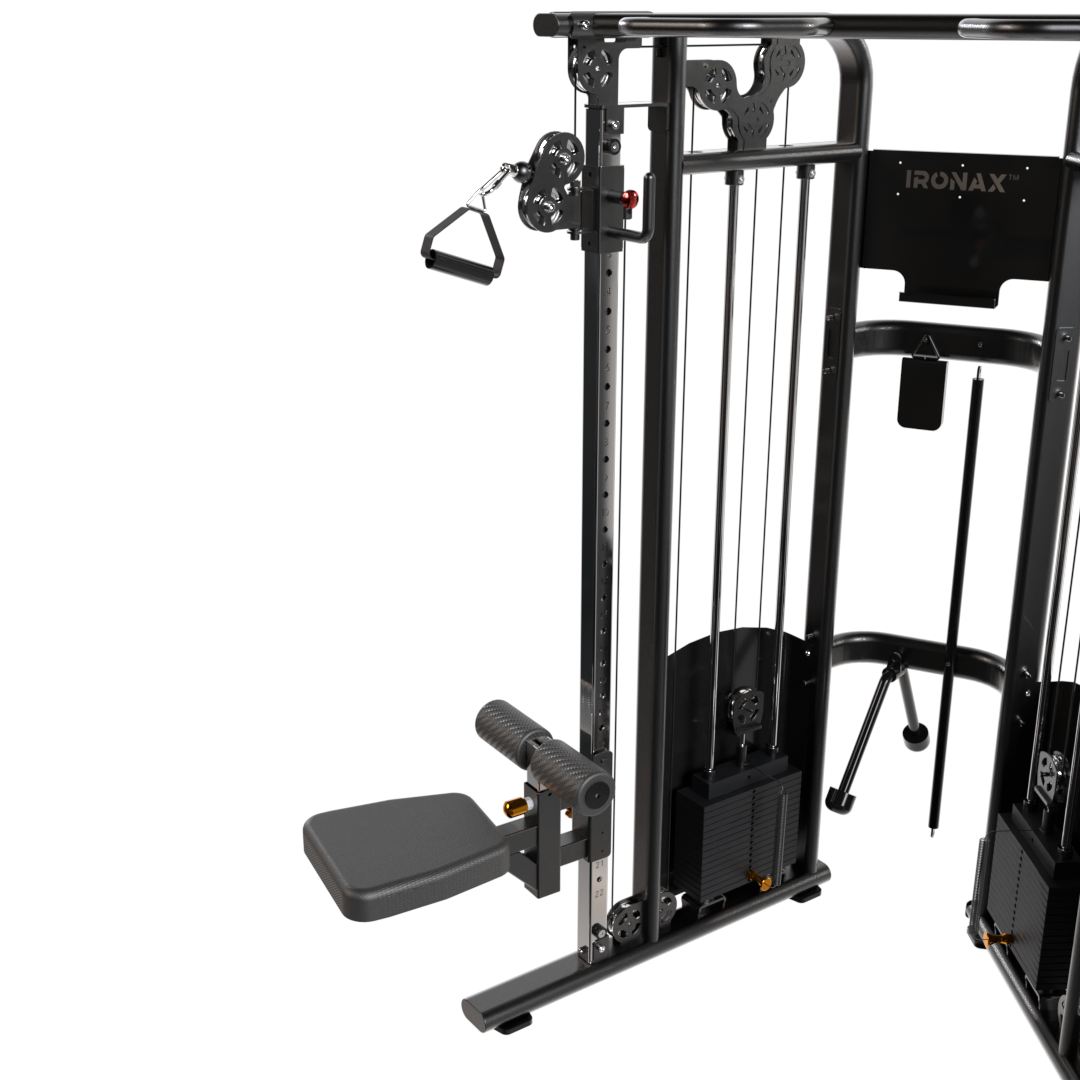 IRONAX XFT Lat Bench Attachment Ironax J-hooks, dip attachments, etc IRONAXFUNCTIONAL-19