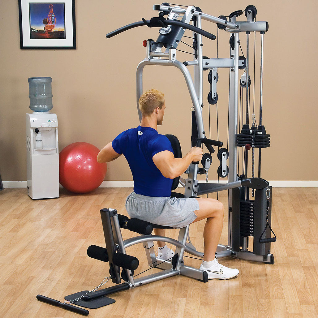 P2X Multi-Station Gym w/Leg Press Attachment & 260 lb Weight Stack Body Solid P2X_EX06_M_1500__62391