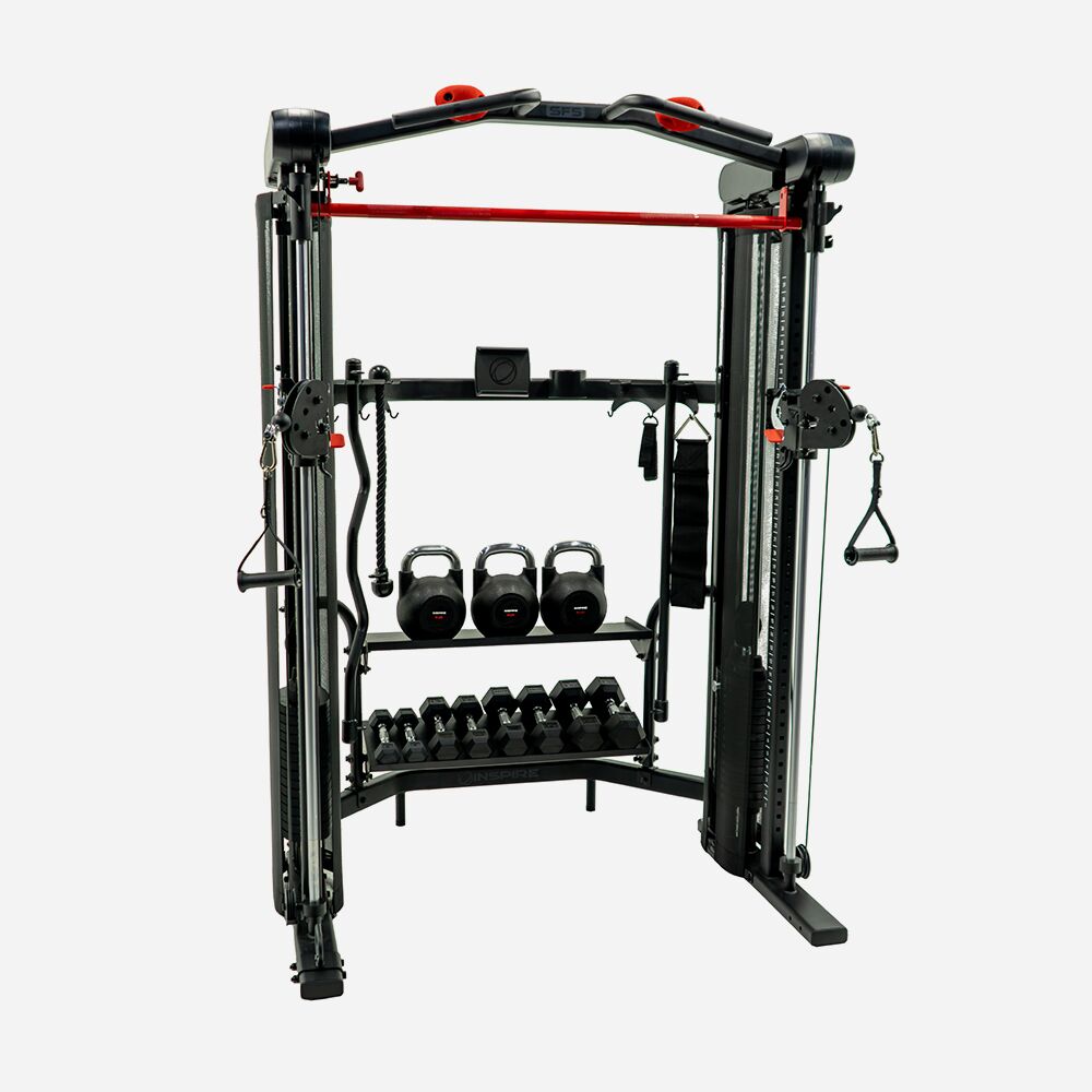 Inspire SF5 Smith Functional Trainer - Final Stock Inspire Home Gym, Large; additional functionality. More than 5 functions. Subject to interpretation SF5-03_09-15-23-1