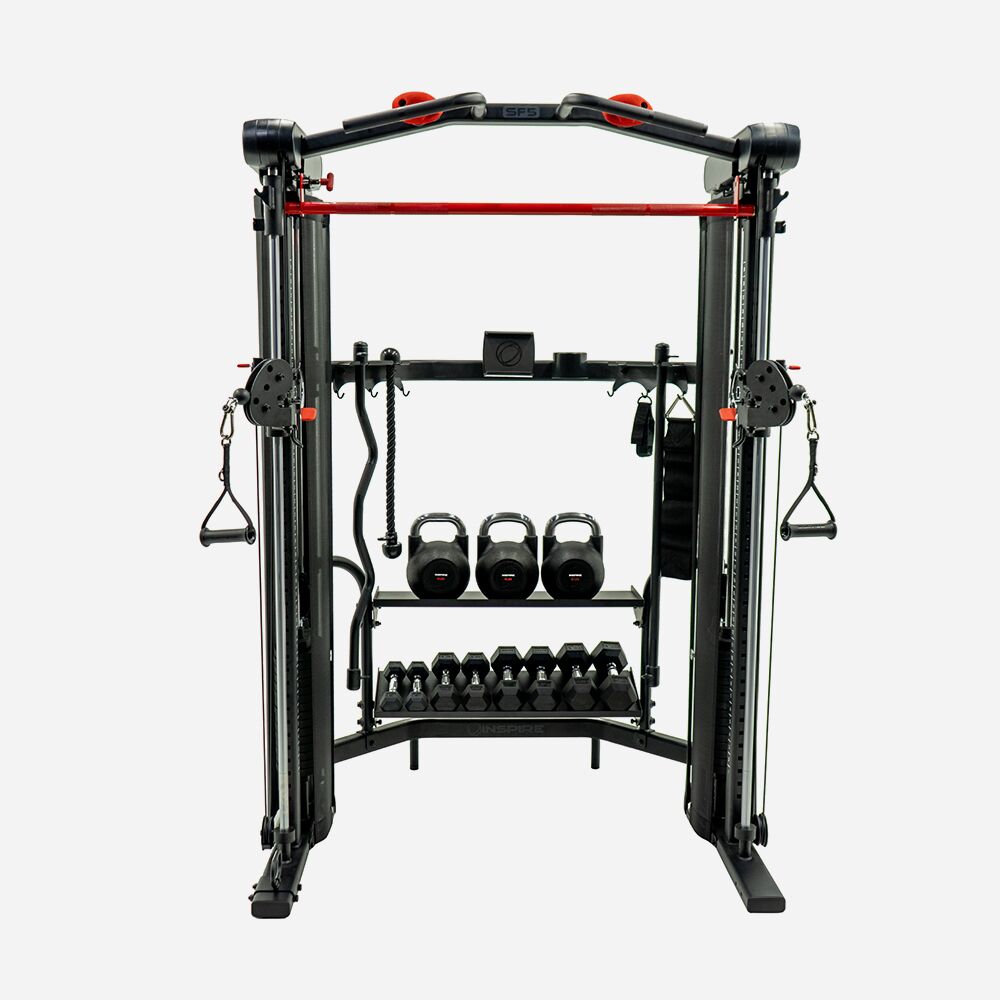 Inspire SF5 Smith Functional Trainer - Final Stock Inspire Home Gym, Large; additional functionality. More than 5 functions. Subject to interpretation SF5-04_09-15-23-2