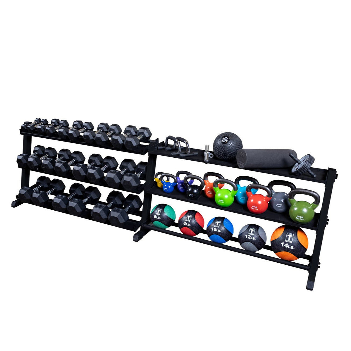 Body-Solid Dumbbell Rack (Black) Body Solid Accessory Storage Racks and Stands body-solid_dumbbell-rack-copy_view-6_e5201e01-1c86-44ff-ab2e-60b4957b8aa8