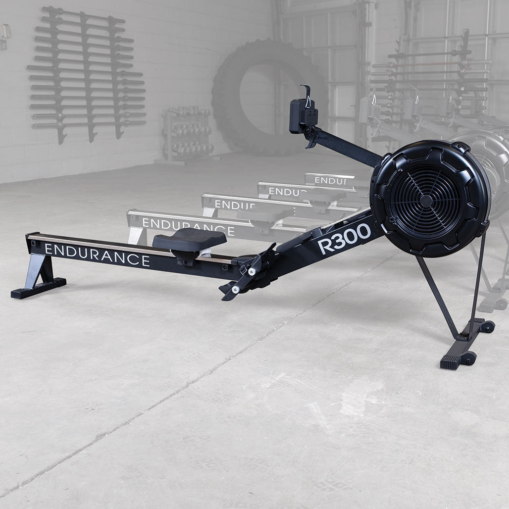 Body Solid Endurance R300 side view in warehouse