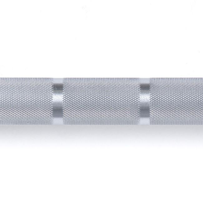 Gronk Fitness Olympic Bar knurling texture detail