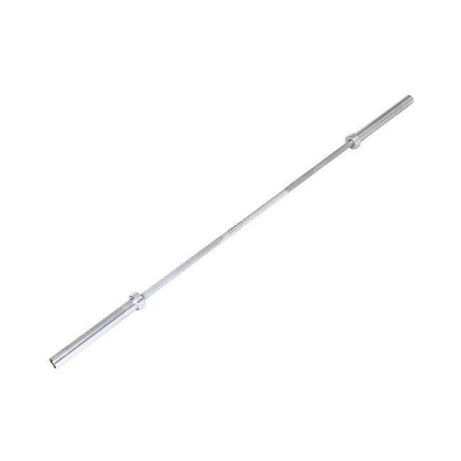 Gronk Fitness Olympic Bar full length angled view