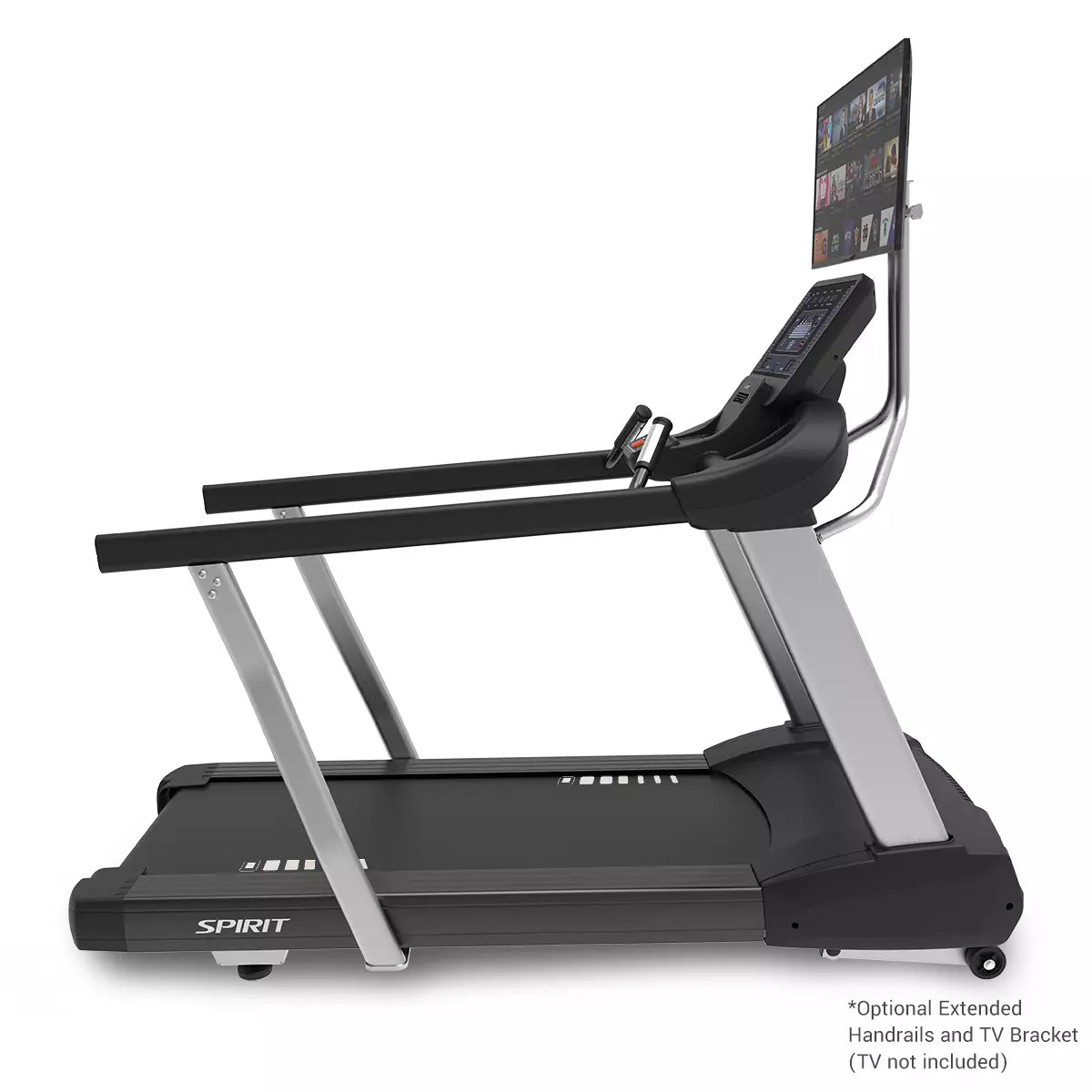 Spirit CT800 Treadmill - Final Stock Spirit Treadmill; Residentail Commercial Frame over 350lbs r_side_view_tv_jpg_01a046e5-fb51-4bd9-9467-3281a8d0a136