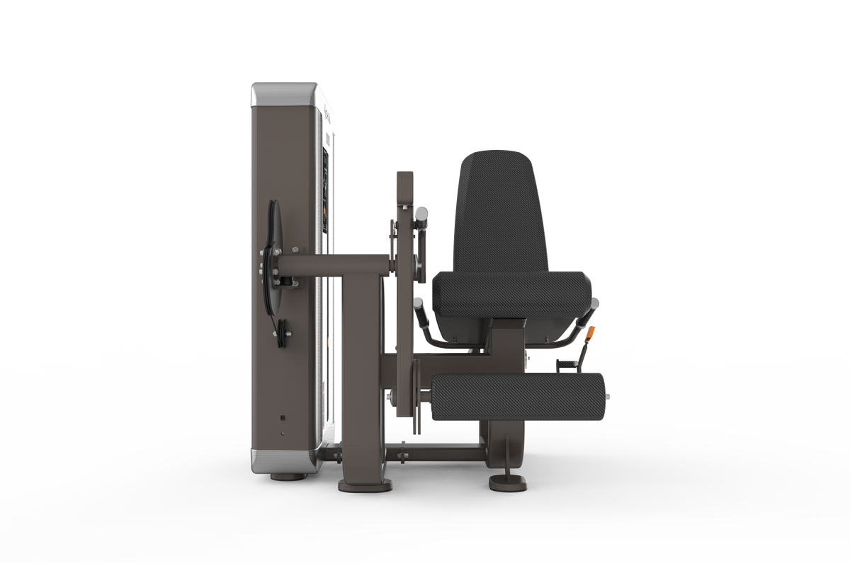 Shua G8806 Leg Extension selectorized machine, studio render 4 of 5