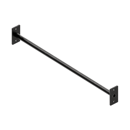 XM Fitness 4' Monkeybar angled view with mounting plates