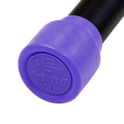 Element Fitness Workout Body Bar 15 lb Element Fitness Variant(s) - LBWeight 15-body_bar