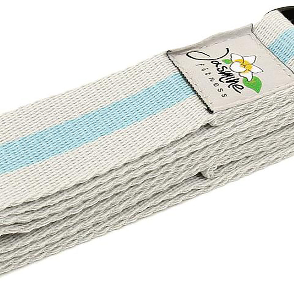 Jasmine Fitness Cotton Yoga Strap JASMINE FITNESS Yoga and pilates blue-jasmine-yoga-strap-large2_large_6ccc1ed9-b661-4842-abda-2811bb3b4843