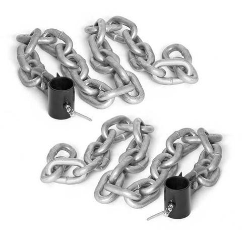 Power Weight Lifting Chains - Pair XM Fitness Lifting bar attachments (eg landmine, row handles, chains, collars, sleeves, barbell pad, manta ray) lifting_chain_44lb_pair
