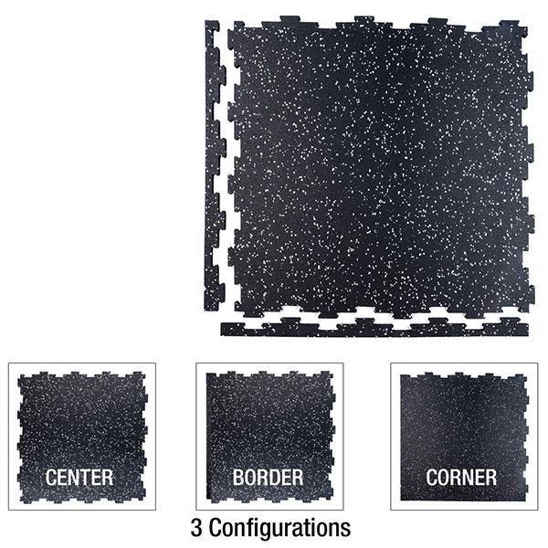 Interlocking Rubber Gym Floor Tiles Rec Surfaces Variant(s) - Size|Color 0b22529f-615c-ed11-834a-0af6a9949c45_MASS22BLK_.
