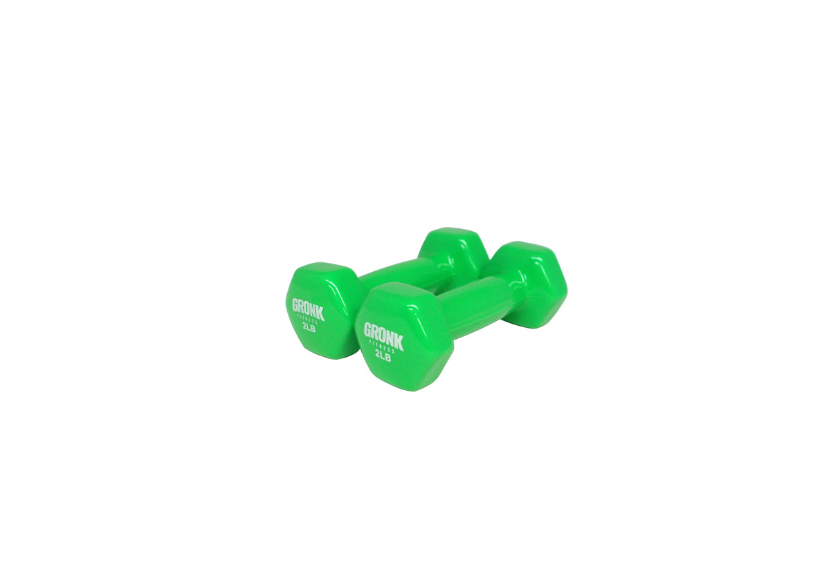 Gronk Fitness Vinyl Hex Dumbbells 2 lb Gronk Fitness Products Variant(s) - LBWeight 0e1608fd-490a-f011-8426-0afff11ba501_1202-G1_.