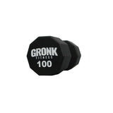 Gronk 10 Sided Urethane Dumbbells 100 lb Gronk Fitness Products Variant(s) - LBWeight 100_a6b2496b-5ead-4e74-a515-80068a8c2b1c