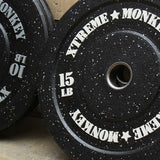 XM Fitness Crumb Rubber Bumper Plates XM Fitness Variant(s) - LBWeight 15-2-crumb_de539def-8a2a-4df1-b3d0-d4a5e28d3c4e