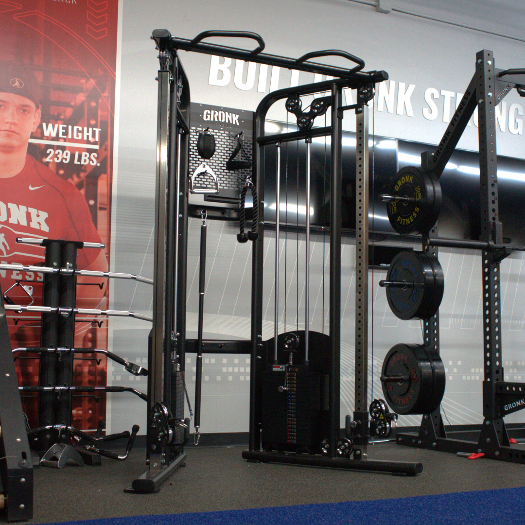 Gronk Fitness XFT Functional Trainer V2 Gronk Fitness Products Home Gym, Small; Single stack or a-frame double stack (functional trainer). 5 functions or less 1_612b48c5-96a4-49be-baae-4a4f8a65f23c