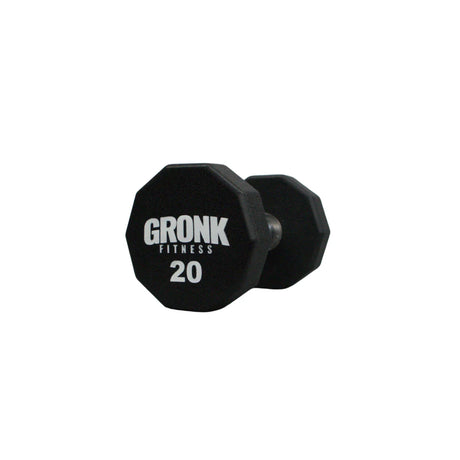 Gronk 10 Sided Urethane Dumbbells 20 lb Gronk Fitness Products Variant(s) - LBWeight 20_d5e5d070-cfd6-4137-aef9-89e210edb66a