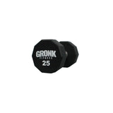 Gronk 10 Sided Urethane Dumbbells 25 lb Gronk Fitness Products Variant(s) - LBWeight 25_76c5dc3f-db0f-47a7-a25d-f3c1cfd6675b