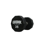 Gronk 10 Sided Urethane Dumbbells 35 lb Gronk Fitness Products Variant(s) - LBWeight 35_de6a6663-538e-4636-a0f7-32b4dd68eb02