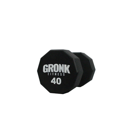 Gronk 10 Sided Urethane Dumbbells 40 lb Gronk Fitness Products Variant(s) - LBWeight 40_0039f0fd-dc58-470a-9eaf-1ee0a4cfa0b0