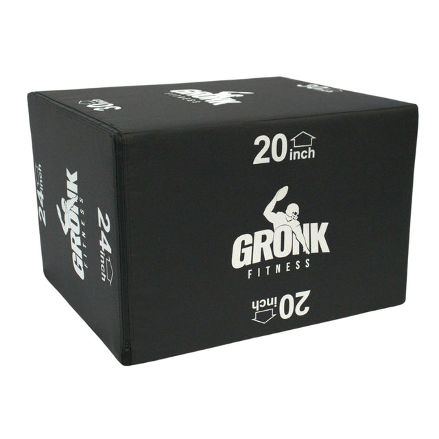Gronk Fitness Plyo Box - Final Stock Gronk Fitness Products Balance and stability; bosu, swiss, plyo-box 4320-G1_2