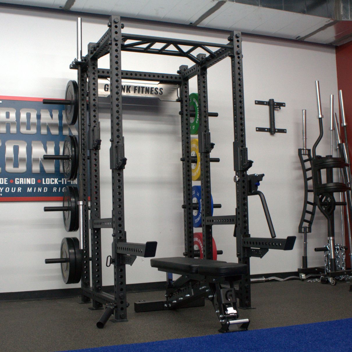 Gronk Fitness Gridiron Full Power Rack Gronk Fitness Products Racks, Advanced or with Add on Included 4_bnke8o