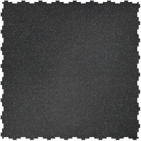 Guardian Versatile 12MM Grey Premium Gym Flooring Humane Equipment Mats, large non-padded interlocking mats 4x4_Grey