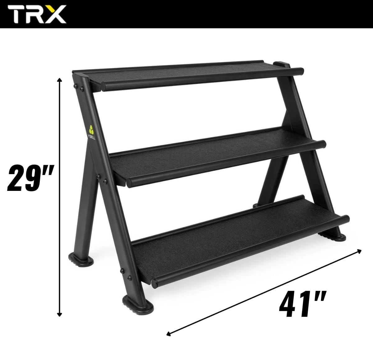 YBell­ TRX Horizontal Rack - Final Stock TRX Dumbell racks, power block stand, plate and bar storage, kettlebell racks, ball racks 516_20XyH_206lL._AC_SL1200