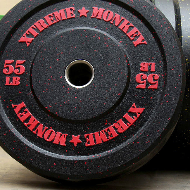 XM Fitness Crumb Rubber Bumper Plates XM Fitness Variant(s) - LBWeight 55-crumb