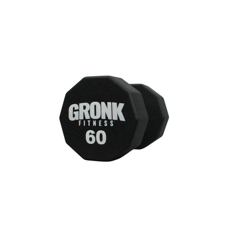 Gronk 10 Sided Urethane Dumbbells 60 lb Gronk Fitness Products Variant(s) - LBWeight 60_f70b2187-0f25-481c-9503-399390ea0544