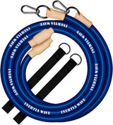 Inertia Wave - Dynamic Rubber Battle Ropes | Blue Inertia Wave Agility and Speed; jump ropes, climbing and battle ropes, ladders, sled, interval timer 61uDhoBiyyL._AC_SL1200