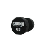 Gronk 10 Sided Urethane Dumbbells 65 lb Gronk Fitness Products Variant(s) - LBWeight 65_5eb48f28-f541-4a13-9a9e-b0dc94fd41d3