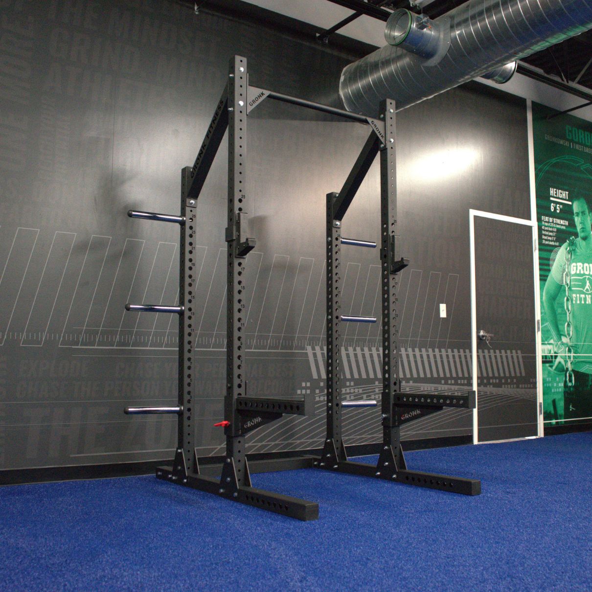 Gronk Fitness Commercial Half Rack - Final Stock Gronk Fitness Products Squat Rack , Smith add-on 7_1800x1800_2a1a0566-af21-4721-aba8-b2033bdf4dc5