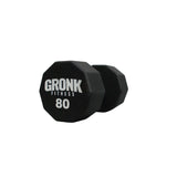 Gronk 10 Sided Urethane Dumbbells 80 lb Gronk Fitness Products Variant(s) - LBWeight 80_fa9f0463-8e54-42fb-9f0f-50f6a985f660