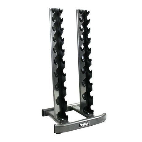 TKO 10 Pair Vertical Dumbbells Rack - Final Stock Default Title TKO Dumbell racks, power block stand, plate and bar storage, kettlebell racks, ball racks 811d0616-5e5c-ed11-834a-0af6a9949c45_840VDR10_.