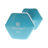 Elivate Body Sport Vinyl Dumbbells 3 lb Elivate Variant(s) - LBWeight BDSVDB03