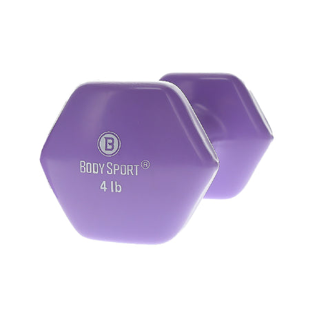 Elivate Body Sport Vinyl Dumbbells 4 lb Elivate Variant(s) - LBWeight BDSVDB04