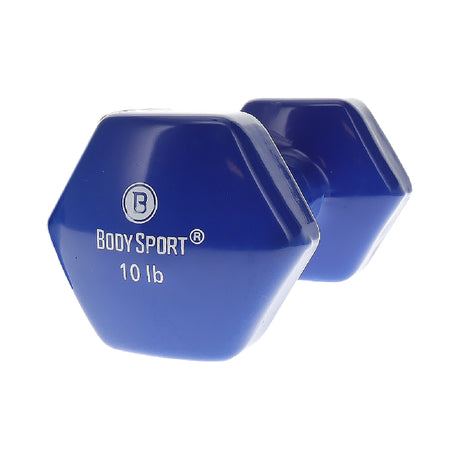 Elivate Body Sport Vinyl Dumbbells 10 lb Elivate Variant(s) - LBWeight BDSVDB10